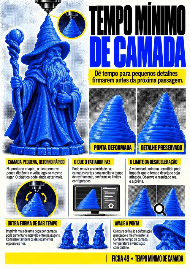 Prévia das fichas visuais de configuração de impressora 3D 2