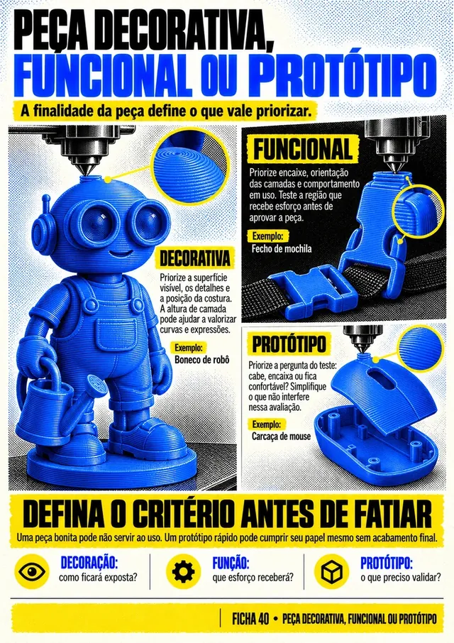 Prévia das fichas visuais de configuração de impressora 3D 5